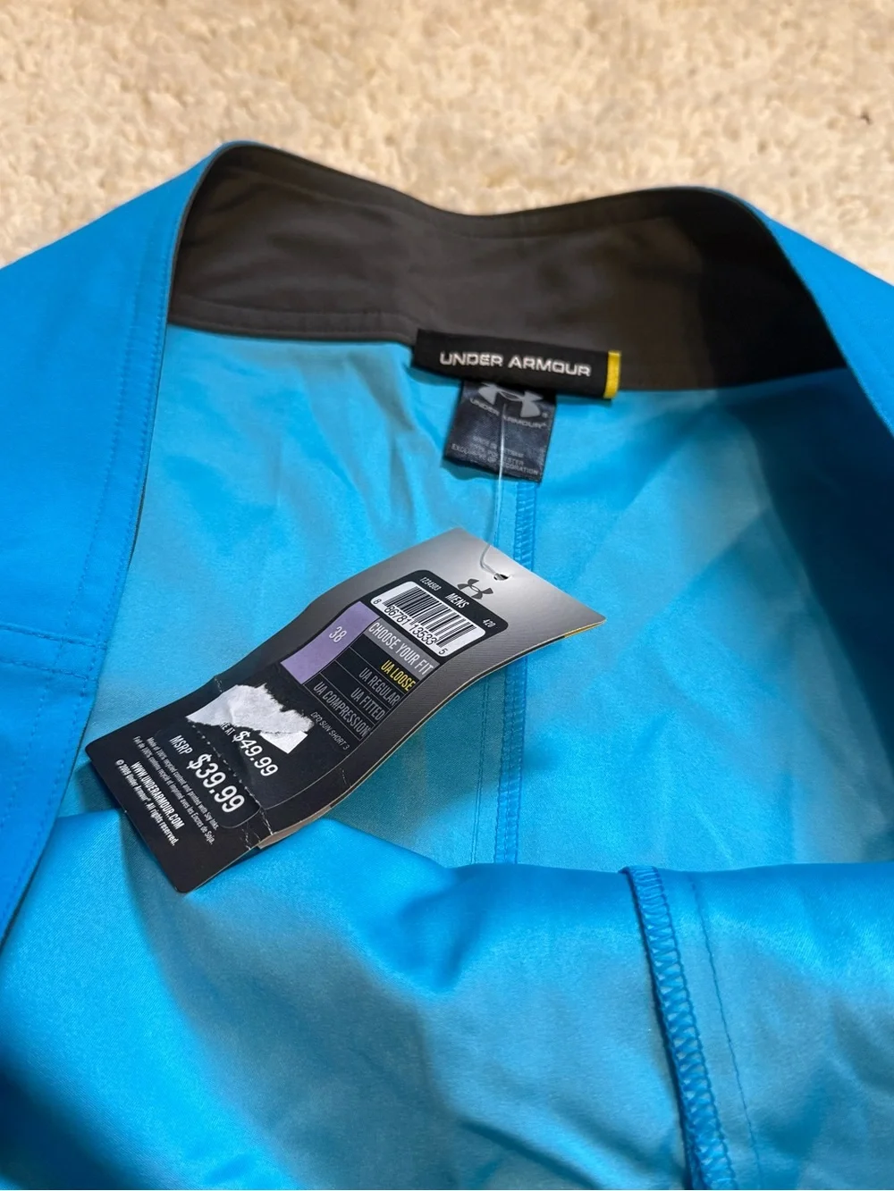 Under Armour Men's Bright Blue Swim Board Shorts